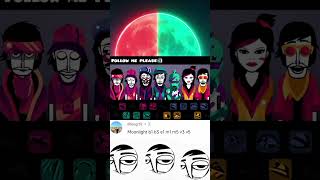 Eclipse incredibox moon moonlight light eclipse memes meme funny mix shorts short mod [upl. by Ecyar]