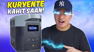 KURYENTE KAHIT SAAN  EcoFlow Delta 2 Max Portable Power Station [upl. by Abate]