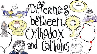 Differences Between Orthodox and Catholics Pencils amp Prayer Ropes [upl. by Rebliw]