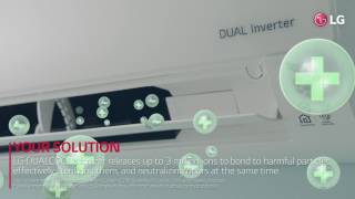 LG Dual Inverter  Ionizer  مكيف إل جي دوال إنفيرتر الأيوني [upl. by Laing89]