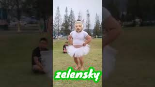 zelensky dancing ukraine shorts [upl. by Gorton239]