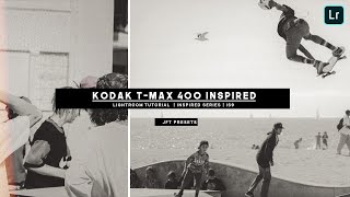 Kodak Tmax 400 Inspired IS9  Free Lightroom Preset  Free DNG [upl. by Prudi]