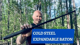 The Cold Steel Expandable Steel Baton will break stuff [upl. by Johnette]