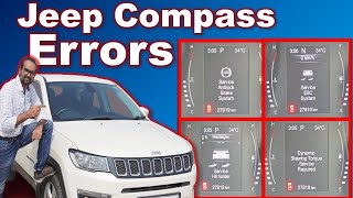 Jeep Compass ABS sensor fail  Jeep Compass Hill aasist error  Jeep compass ESC service Error [upl. by Sowell]