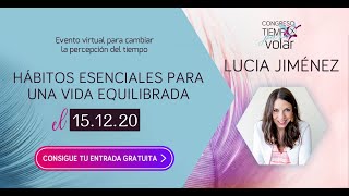 Participación de Lucía Jiménez en el primer congreso Tiempo para Volar [upl. by Sucerdor808]