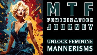 MTF Feminization Journey  Embrace Feminine Mannerism  Mtf Subliminals [upl. by Launamme]