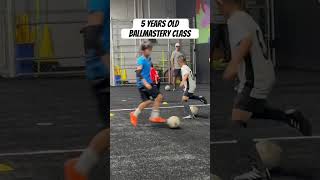 5 years old football player Ballmastery class [upl. by Anirbaz]