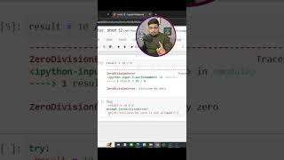 Python  6  How To Handle Errors Using TryExcept block  Python for Beginners  PMGURU shorts [upl. by Barbara-Anne]