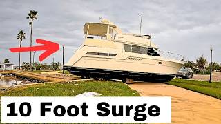 Salvage Deals or SCRAP Yard  Hurricane Milton  Harbor Yacht Tours [upl. by Silber803]