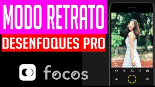 FOCOS APP  modo retrato con TELÉFONO mejor que camara DSLR [upl. by Aneed]