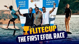 FliteCup  The First Efoil Race  Pro Fliteboard tips and efoil setup [upl. by Safier]