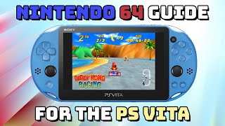 Guide Nintendo 64 Emulation on the PS Vita [upl. by Odnomra]