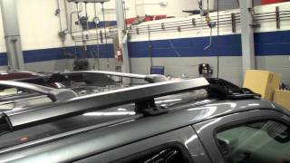 Ridgeline Roof Rack Installation Honda Answers 71 [upl. by Lirbij]