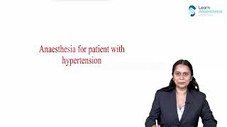 Top ANESTHESIA Techniques For Patient with HYPERTENSION  Anesthesia Residency Programme  DrSwati [upl. by Bowrah]