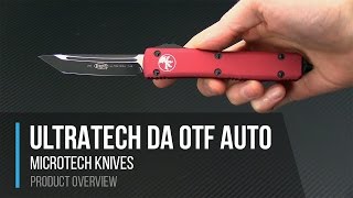 Microtech Ultratech Contoured DA OTF Automatic Knife Overview [upl. by Adlemi]