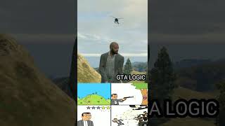 GTA LOGIC 15 gta gtav memes [upl. by Ardnuahs]