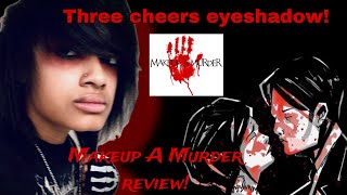 Recreating MCR Revenge Eyeshadow ll Makeup A Murder Eyeshadow Review [upl. by Alejoa202]