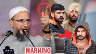 AIMIM Asaduddin Owaisi Warning Lawrence Bishnoi Gang Asaduddin Owaisi Angry On Gangsters [upl. by Veradia]