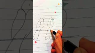 art drawing birds art painting [upl. by Hyacinthe]