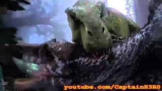 Tyrannosaurus Rex KILLS Spinosaurus Aegyptiacus BEST Quality [upl. by Nalek787]