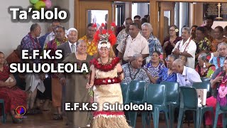 EFKS TAEAOAFUA  Taalolo EFKS SULUOLEOLA [upl. by Dorotea]