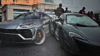 Mikey amp Mels Cars and Coffee Crazy Supercars Pulled Up [upl. by Rhonda]