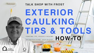 How to Caulk Outside of Your House  Caulking Tips [upl. by Madai]