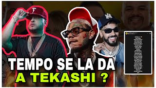 TEMPO HABLA DE TEKASHI 6IX9INE Y LLAMA A LA UNION DEL GÉNERO [upl. by Beetner]