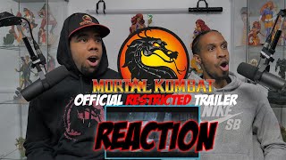 Mortal Kombat Official Restricted Trailer Reaction [upl. by Ellemrac338]