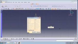 EQUIDISTANT POINT GEOMETRIC CONSTRAINT IN CATIA SKETCHER [upl. by Becht]