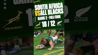 Springboks beat New Zealand 1812  Game 1 [upl. by Also]