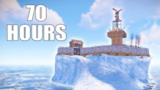 i lived on an iceberg in rust for 70 hours and this is what happened [upl. by Bensen]