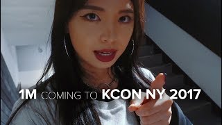 1MILLION coming to KCON NY 2017 [upl. by Assili]