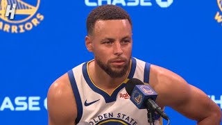 Stephen Curry FULL Interview  2024 NBA Media Day [upl. by Amorita]