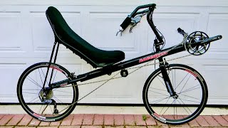 Recumbent bike Bacchetta Corsa 24 [upl. by Ruhtra]