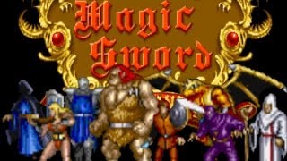 Magic Sword Capcom Arcade Game Review  MAMECADE 63 [upl. by Hanej]