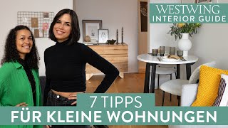 Kleine Wohnung einrichten  Tipps für ein schöneres Zuhause  Makeover [upl. by Swords135]