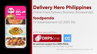 foodpanda TV Ad Q3 2023 30s Philippines CC [upl. by Tiedeman56]