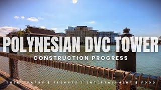 Disneys Polynesian Resort Construction April 2024 [upl. by Airakaz]