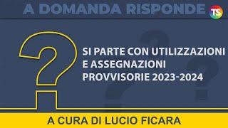 Utilizzazioni e assegnazioni provvisorie 202324 docenti vincolati ricongiungimento e altro [upl. by Alrrats]