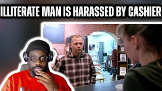 This Pissed Me Off Illiterate Man Is Harassed By Café Cashier  WWYD Reaction [upl. by Ahseinar]