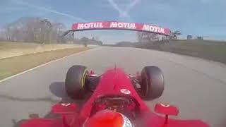 Marc Gene F1 LAP RECORD Road Atlanta Ferrari F2003GA 1012 Onboard Cam [upl. by Ruthy759]