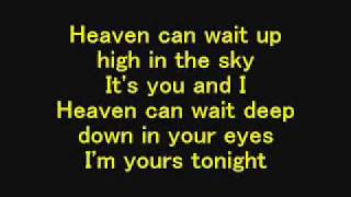 We The Kings  Heaven Can Wait  Lyrics [upl. by Ahsinuq]