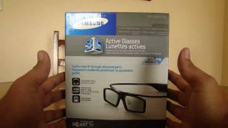 Lentes Samsung 3D SSG3500CR  Unboxing Mini Review [upl. by Ociredef]