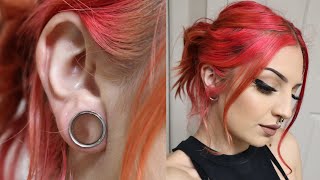 13mm Ear Stretch [upl. by Eoin841]