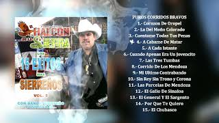 El Halcón De La Sierra  Los 15 éxitos mas sierreños Vol5 Álbum Completo [upl. by Alford]