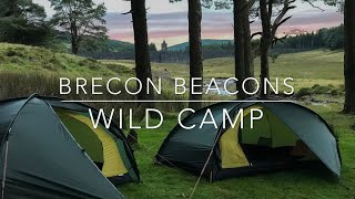 Brecon Beacons Wild camp  Hilleberg Niak [upl. by Romelle]