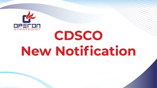 CDSCO Notification for Class A Nonsterile and Non measuring medical devices [upl. by Donahue]