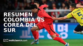 Resumen del amistoso entre la Selección Colombia y Corea del Sur [upl. by Haissem552]