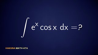 Integrale di e alla x per coseno di x excosx  Hakuna MATHata [upl. by Otilia247]